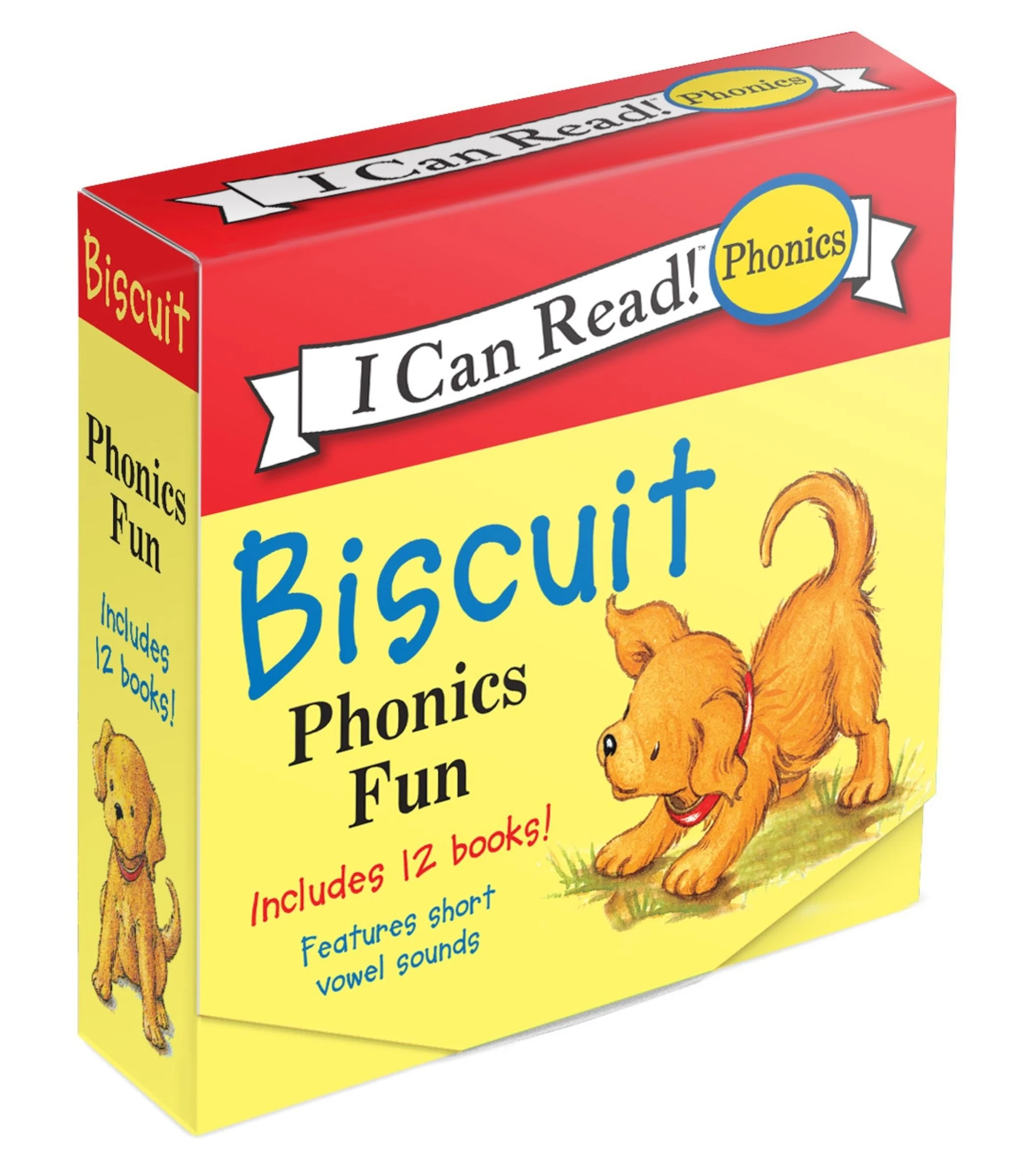 Biscuit 12-Book Phonics Fun!