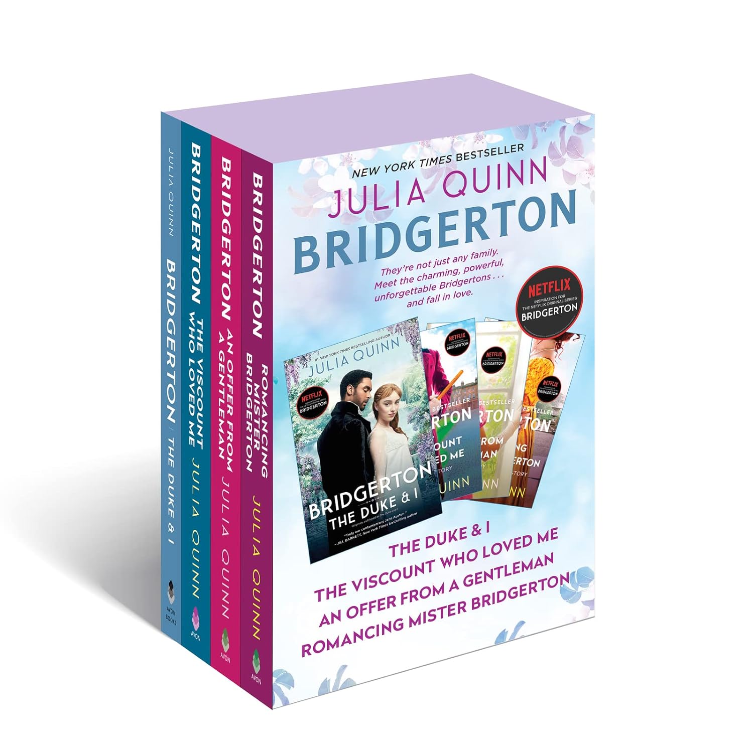 Bridgerton Boxed Set — The Duke and I/the Viscount Who Loved Me/an Offer from a Gentleman/Romancing Mister Bridgerton