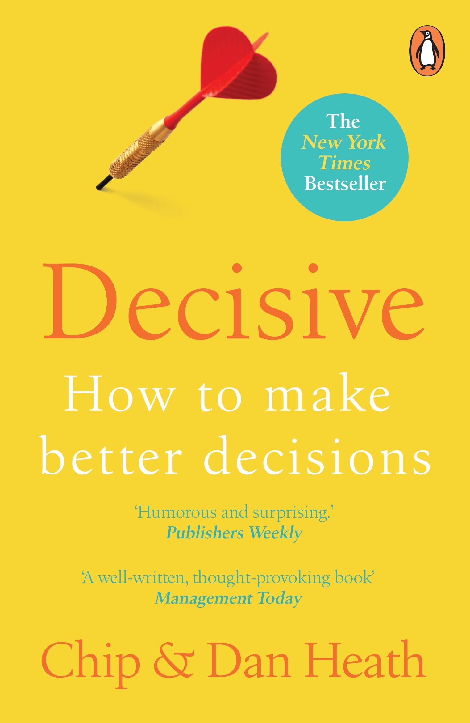 Sách tiếng Anh Decisive: How to Make Better Decisions chính hãng - Bookee