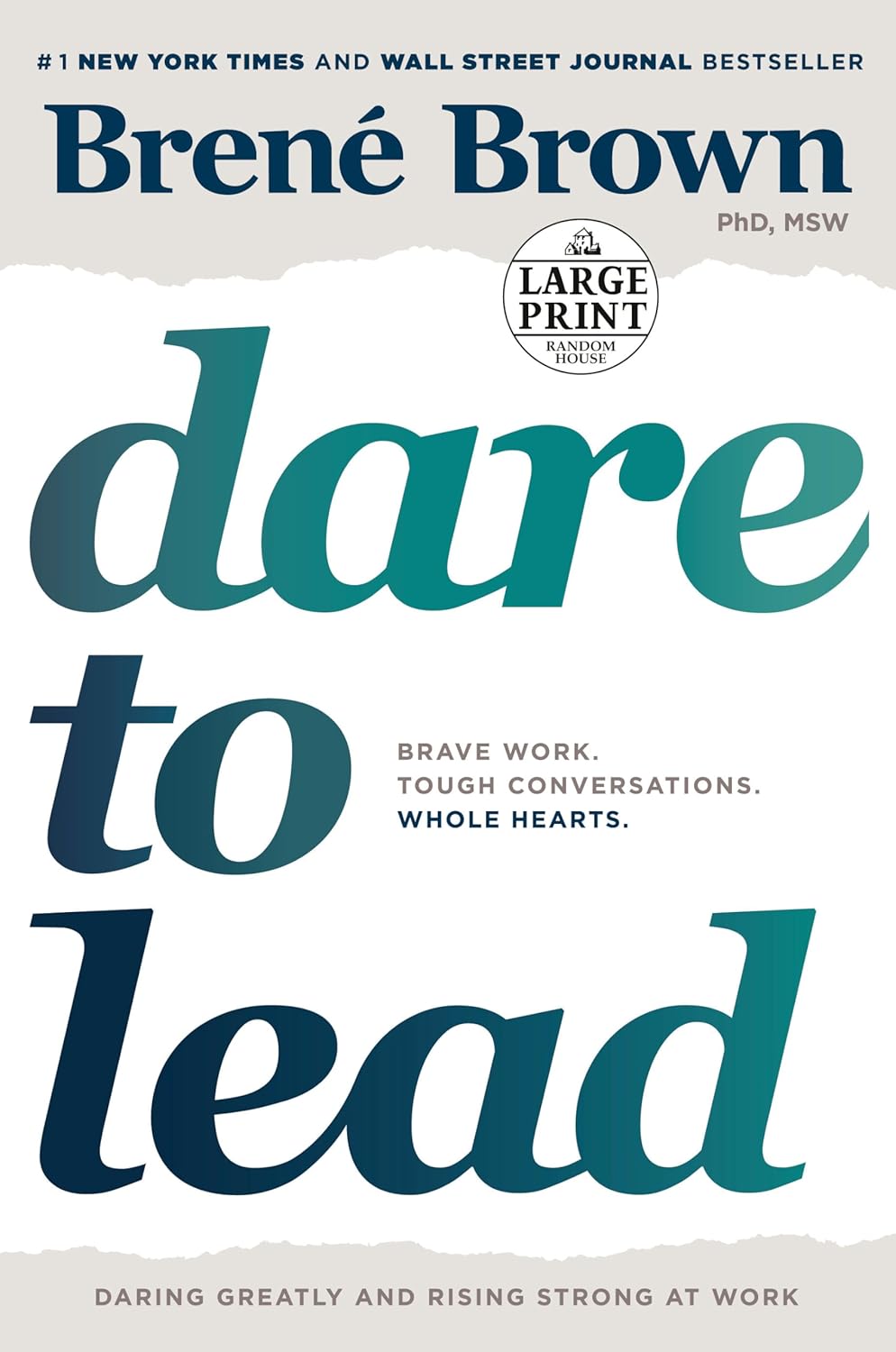 Sách tiếng Anh Dare to lead chính hãng - Bookee